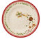 Villeroy & Boch – Winter Bakery Delight Breakfast/ Dessert Plate 21.5 cm Red, Dishwasher Safe, Microwave Safe, Christmas Plate, Winter Plate, Decoration, Christmas Gift, Premium Porcelain