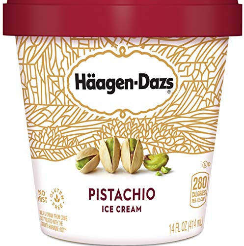 Haagen-Dazs, Pistachio Ice Cream, 14 oz (Frozen)