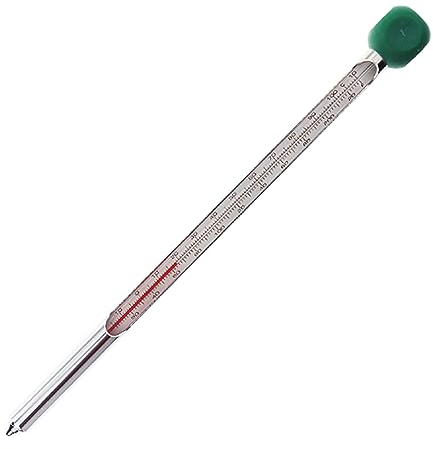 Termometro da terra in alluminio, 210 mm, per monitorare la temperatura del terreno prima di piantare