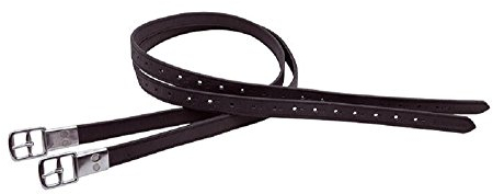 Steigbügelriemen Nappa mit Perloneinlage
