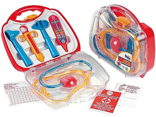 Theo Klein 4465 - Maletin Médico con Numerosos Accesorios, Juguete