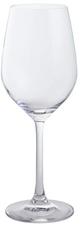 Dartington Crystal Wine & Bar White Wine Glasses, Set of 2 | This Wine Glass Work to Enhance The Flavours of White Wines| 214mm | 360ml | Dishwasher Safe | Highly Durable| Gift for Family or Friends