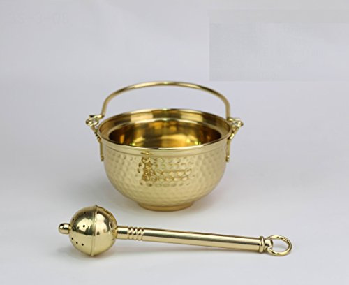 Brass Holy Water Pots and Sprinkler for Church SS-3-Q8