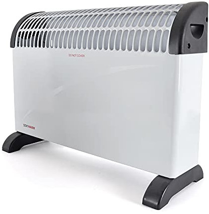 STAYWARM 2000w Convector Heater with 3 Heat Settings / Variable Thermostat / Frost Watch Protection - F2403WH - White