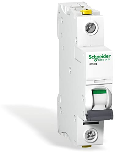 Schneider Electric iC60H MCB Leitungsschutzschalter Typ B, 1-polig 16A 230V, Abschaltvermögen 10 kA Acti 9