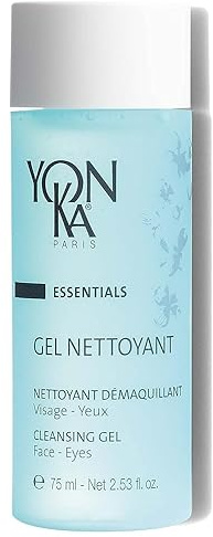 Reinigungsgel Yonka 75ml - 94% Natural Origin Gentle Face Cleansing Foam - Entfernt Make-up, Reinigt, Klärt alle Hauttypen, Perfekt für Fettige und Akneanfällige Haut-Red Algae, Iris