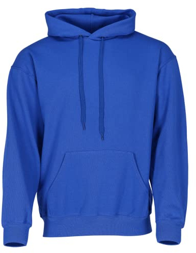 Fruit of the Loom Men's Hooded Pullover Sweatshirt, Royal Blue, Large (Brand Size: 52/54)