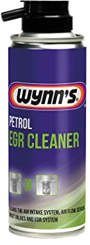Wynn's Petrol EGR Cleaner Spray Cleans Air Intake MAF Sensor Inlet Valves & Turbo, white