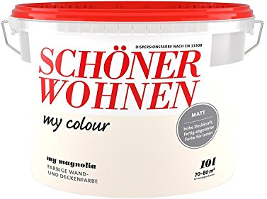 Schöner Wohnen - my colour Wandfarbe matt - 9125 My Magnolia, 10 L