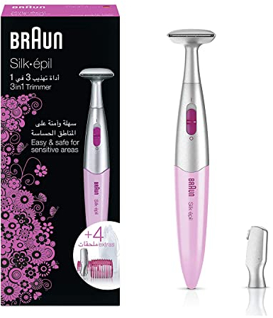 Braun Silk-épil FG 1100 Bikini Styler und Trimmer (inklusive Styling- Schablonen)