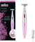 Braun Silk-épil Bikini Styler Elektrischer Intimrasierer FG1100, weiß