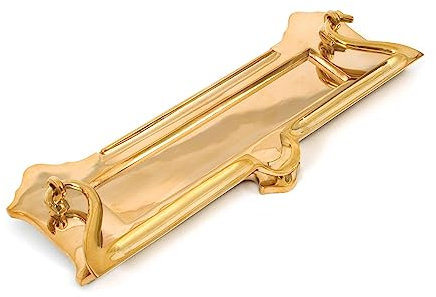 From the Anvil 83544 Plaque de boîte à lettres Laiton poli