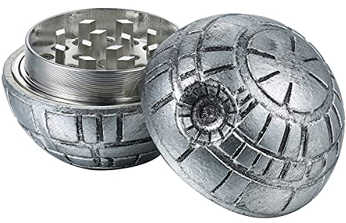 Cartoon Grinder Crusher, Spespo Gewürze Kräutermühle, Spespo Pollen Ball Grinder 3-teilig, für Spice, Kräuter, Pollen, Blüten, Gewürze, mit schwarzer Geschenkbox