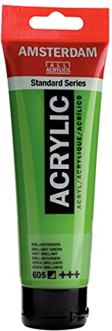 Amsterdam Standard Series Acrylfarbe Tube 120 ml Brillantgrün 605 (17096052)