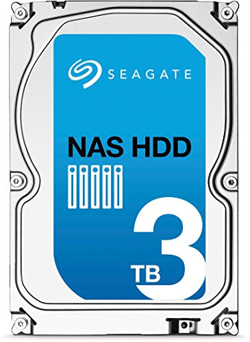 Seagate ST3000VN000 - Disco duro interno de 3 TB (Serial ATA III, 3000 GB, 88.9 mm (3.5 ), 4.8 W), negro
