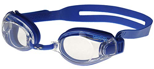 ARENA Zoom X-Fit Occhialini Nuoto Unisex Adulto, Occhialini Piscina con Ampie Lenti, con Trattamento Anti-Appannamento e Protezione UV, Ponte Nasale Regolabile, Guarnizioni in Silicone