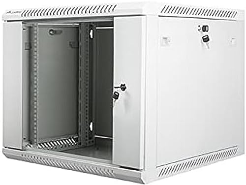 Lanberg WF01-6609-10S rack 9U Väggmonterad rack Grå