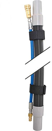 EDIC 2540AC-HP 25' Vacuum Hose & Solution Line Assembly for Portable Carpet Extractors