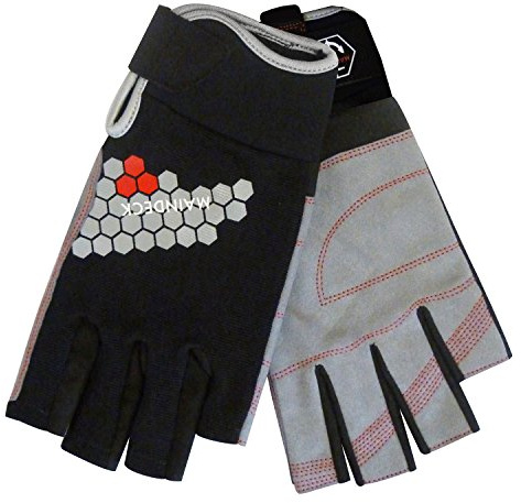 maindeck Short Finger Sailing Gloves - Amara Palm (Small)