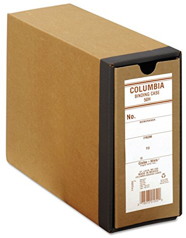 GLWB50H - Globe-weis Recycled Fiberboard Binding Case