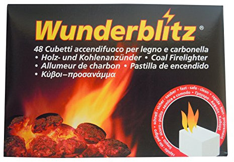 FLAMMAT ACCENDIFUOCO 48 CUBETTI PER BARBECUE CAMINI STUFE CONF.24 SCATOLE