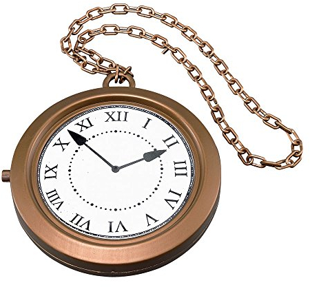 Bristol Novelty BA1019 Medaillon Uhr, Unisex – Erwachsene, Mehrfarbig, Einheitsgröße
