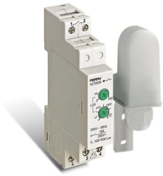 PERRY 1IC7053N Dämmerungsschalter Außensonde, Weiß