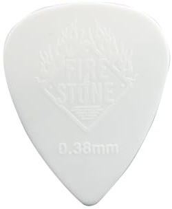GEWA Plektrum F&S Nylon, Nylon Plektrum 12er Set (Relief-Oberfläche, Populäre Größe 351, Vielfältige Stärken und Farbkombinationen, Ideal für Gitarrenspieler & Musiker) 0,38 mm
