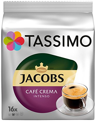 TASSIMO Caffé Crema Intenso - Café (16 tazas)