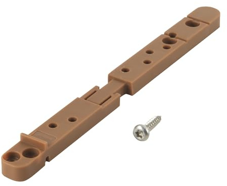 wolfcraft Set di giunti per tavole dei terrazzi Avvitamento a scomparsa, 700 pz. I 6974000 I Giunti per terrazzi in legno con avvitamento a scomparsa