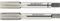 Bohrcraft Handgewindebohrer DIN 5157 G HSS-G, Whitworth-Rohr 1/2 Zoll x 14, 2-teilig in Unibox, 1 Stück, 41021100012