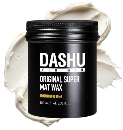 DASHU Original Super Mat Wax Starker Halt Ohne Glanz, Leicht Auswaschbar, Stylingwachs 100 G