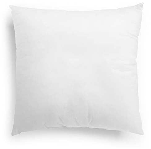 sleepling Fiberkudde 45 x 45 cm, liten täckkudde, allergivänlig och tvättbar 60 grader, tillverkad i EU, dekorativ soffkudde 45 x 45 cm