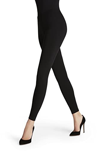 FALKE Femme Seamless W Opaques Unis Leggings, Noir Black 3009, S EU