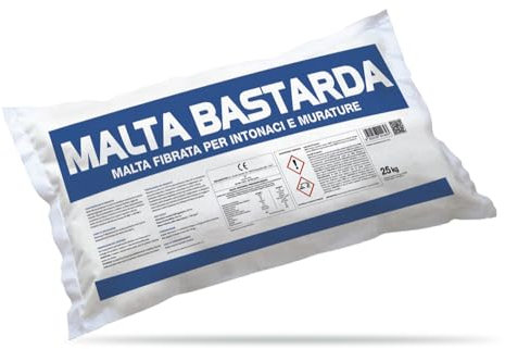 BERNARDELLI - Malta bastarda fibrata per intonaci e murature (Sacco da 25kg)