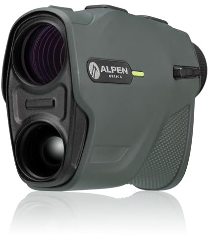 Alpen Optics Crestone XP 7x24 Entfernungsmesser für Jagd und Outdoor, Distanzmessgerät mit OLED-Display, Dioptrienausgleich, Neigungsmesser, 2000 Yards Reichweite und Mehrfachvergütung