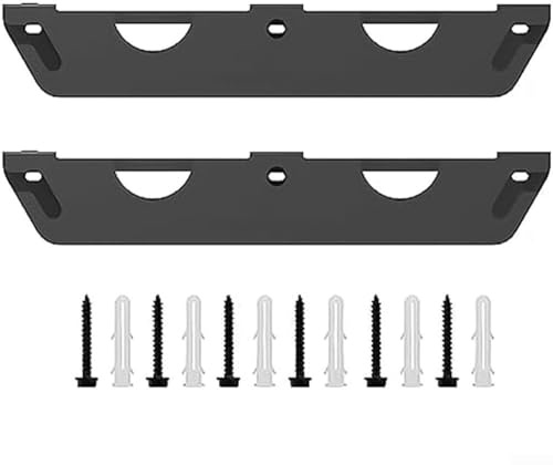HEBEOT 2 Stücke Winkelschleifer Halterung Winkelschleifer-Halter Werkzeug Wandhalterung Wandhalterung Winkelschleifer Ständer Schnuraufhänger Für Trenn- und Poliermaschinen 41 x 6,5 x 6,9 cm