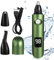 Cortapelos de Nariz, 3 en 1 Cortador Pelos Nariz, Recargable USB Cortapelos Nariz y Oreja, con Pantalla LED, para Vello Nasal, Cejas y Facial