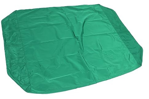 Couverture de Bac à Sable Verte, Couverture de de Piscine de Bac à Sable Carrée, Couverture de Bac à Sable étanche avec Cordon de Serrage, Couverture de Bac à Sable en