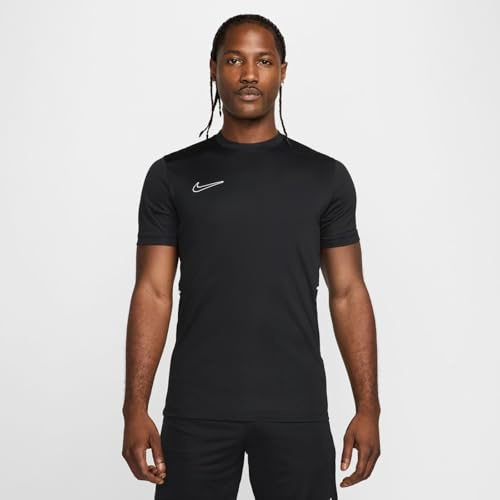 Nike Academy Camiseta De Fútbol De Manga Corta Dri-Fit - Hombre, Black/Black/White/White, HJ3791-010, L