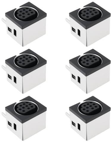 Be In Your Mind 6 porte AV per console di gioco a 9 pin, compatibile con Sega Genesis Mega Drive 2