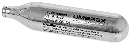 100 x 12g Co2 Kapseln für Softair, Painball, Luftpistolen oder Luftgewehre