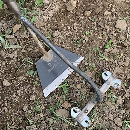ASHAMX1 Gartenhacke Werkzeug Unkrauthacke Ganzstahl Gehärtete Holländische Hacke Schnell Unkrautjäter Gartenwerkzeug Radhacke Garteningpush Pull Hacke für Hinterhofjäten, Lockern Bauernhofpflanzung