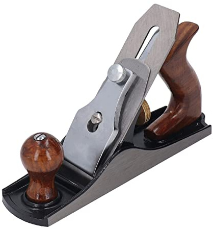 Bench Hand Plane, Sharply Blade Smoothly Base Ergonomic Handle Small Handheld Planer Wood Manual Planing Tool for Woodworking