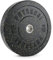 PhysKcal 15kg x 1 Crumb Rubber Olympic Bumper Plates, 2’’ Opening Weight Plates, Black Barbell Discs for Strength Training, Barbell Weights Set