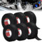 CMYUA Nastro Telato Nero 6 Confezione Nastro Tessuto 19 mm x 15 m Nero Nastro in Tessuto Non Tessuto Nastro Isolante Nero Nastro Telato Nero per Cablaggi e Autoadesivo Auto