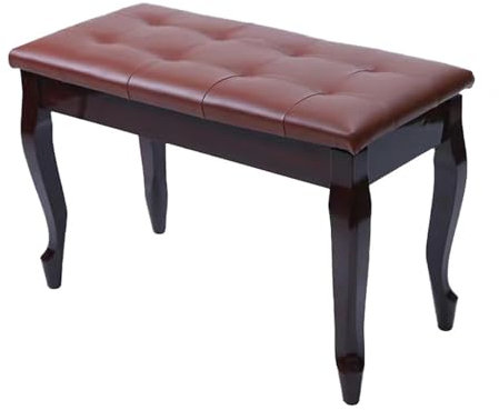 LWZQRVCT Taburete For Piano con Asiento For Teclado Musical, con Cojín De Cuero For Almacenamiento De Música, Silla con Taburete For Piano,Adecuado For Adultos Y Niños En Conciertos Escolares(Color4)