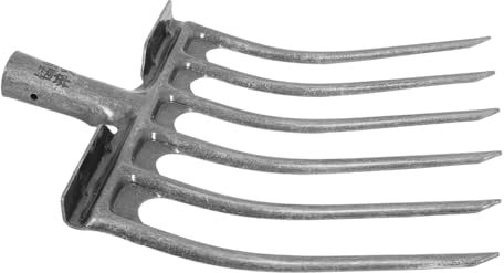 SUPVOX Attrezzo Per Giardino Testa in Attrezzo Agricolo Per Scavo e Lavorazione Del Terreno Per Arieggiare e Allentare Le Radici Facile Da Montare Su Manico