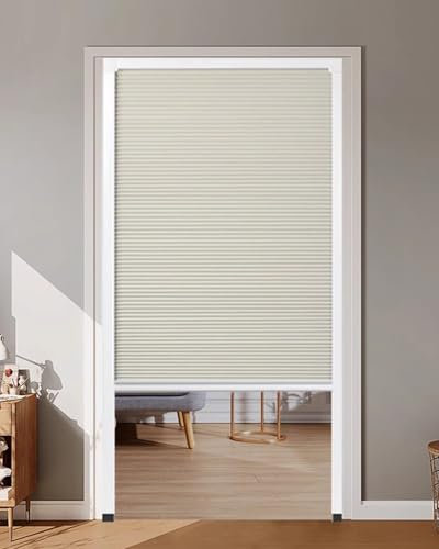 Porte Accordéon Interieur Porte Pliante Sur Mesure - Nid D'abeille, Porte de Séparation D'intimité pour Porte de Douche de Chambre à Coucher, Porte Coulissante à Persiennes pour Placard en Accordéon(1