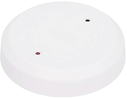 TOPINCN Détecteur de Bris de Verre, Capteur Ultra-Sensible, Alarme de sécurité pour Système de sécurité Domestique avec ABSSilver